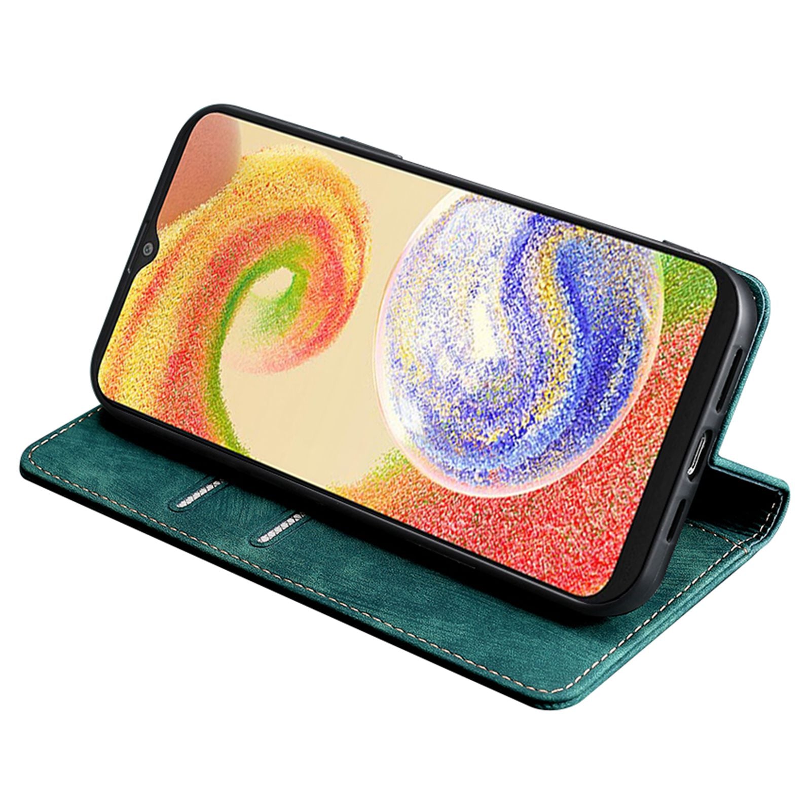 For Samsung Galaxy A54 5G Phone Case Stand RFID Blocking Wallet Magnetic Textured PU Leather Cover For Samsung Galaxy A54 5G Phone Case Stand RFID Blocking Wallet Magnetic Textured PU Leather Cover